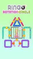 Rings Rotate: Unlock 3D Circle الملصق