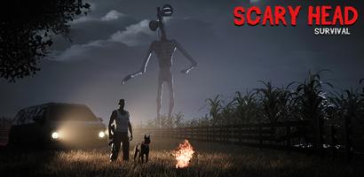 Scary Light Head SCP Survival poster