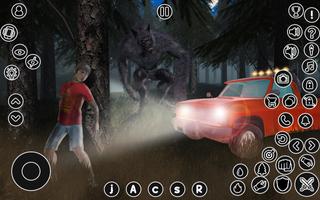 Wild Forest Werewolf Games 3D syot layar 3