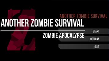 Another zombie survival Affiche