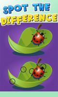 Spot the Differences Puzzle Game – Coloring Pages постер