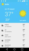 Brăila - meteo Plakat