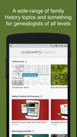 Ancestry Academy ภาพหน้าจอ 1