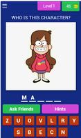 GRAVITY FALLS - QUIZ Poster