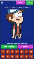GRAVITY FALLS - QUIZ captura de pantalla 1