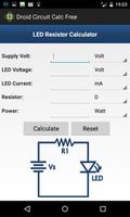 Droid Circuit Calc Free اسکرین شاٹ 2