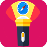 Flashlight- A shakeable Flashlight with Compas