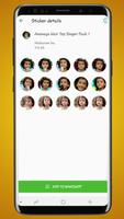 Sticker Pack for Ananya Nair Top Singer- WASticker скриншот 1
