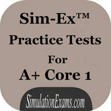 Sim-Ex Practice Exam A+ Core 1 icône
