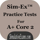 Sim-Ex Practice Test:A+ Core 2-icoon