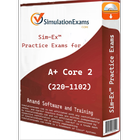 Sim-Ex Practice Exams A+ Core2 icon