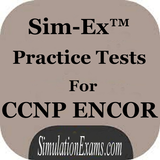 SimEx Practice Test CCNP ENCOR ikon