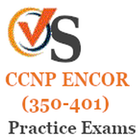 CCNP ENCOR (350-401) Practice Exams ícone