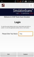 CCNP 642-902 Route Exam Sim постер