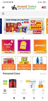 Anand Sales Grocery screenshot 2