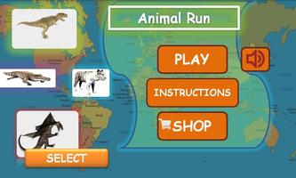 Animal World Run پوسٹر