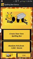 Spelling Bee Genius Plakat