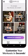 Exerprise Workout Meal Planner XAPK download