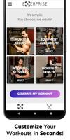 Exerprise Workout Meal Planner Affiche