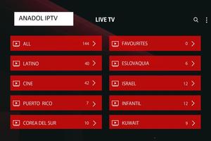 Anadol iptv ภาพหน้าจอ 3