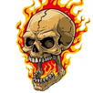 Flaming Skull Wallpapers APK