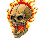 Flaming Skull Wallpapers APK