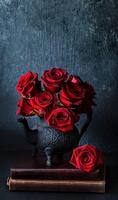 Красные Розы Обои постер