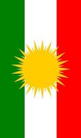 Kurdish Flag Tapety plakat