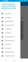 CIE O Level Chemistry Yearly screenshot 1