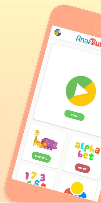 Aplikasi Belajar  Anak  2  Tahun  TK PAUD AnakBunda for 