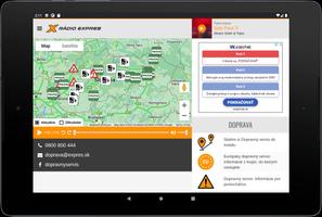 Dopravný servis Rádia Expres captura de pantalla 3