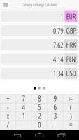 Currency Exchange Calculator Plakat