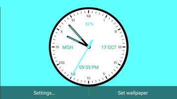 Analog Clock imagem de tela 3