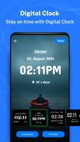 Digital Clock - Alarm Clock ảnh chụp màn hình 2