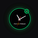 часы на экран: умные часы Clock Widget APK
