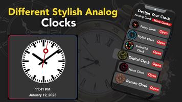 Analog Clock Live Wallpaper imagem de tela 1