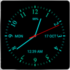 Analog Clock Zeichen