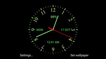 Analog Clock تصوير الشاشة 3