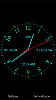 Analog Clock Plakat