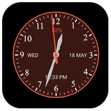 Analog Clock Wallpaper Zeichen