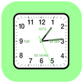 Analog Clock Square