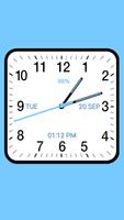 Analog Clock Square screenshot 2