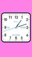 Analog Clock Square Classic ภาพหน้าจอ 2