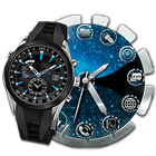 Cool analog watch theme icon