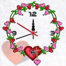 Heart clock live wallpaper free APK