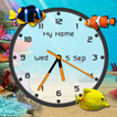 Aquarium Clock Live Wallpaper