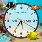 Aquarium Clock Zeichen