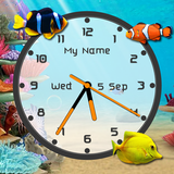 Aquarium Clock أيقونة