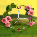 APK Rose clock live wallpaper