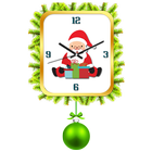 Christmas clock live wallpaper biểu tượng